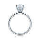 Verlobungsring Weißgold 750/- 18k mit Diamant ab 1.00ct | SOLITÄR - Trauringmacher München