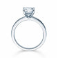 Verlobungsring Weißgold 750/- mit Diamanten zus. 0.28ct | EVA - Trauringmacher München