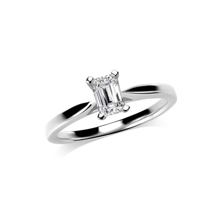 Verlobungsring Weißgold 750/- mit LAB-GROWN Diamant ab 0,50ct | ELA - Trauringmacher München