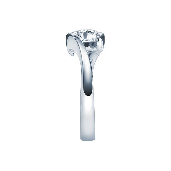 Verlobungsring Weißgold mit Diamant ab 0.10ct | EVAMORE - Trauringmacher München