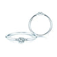 Verlobungsring Weißgold mit Diamanten zus. 0.20ct | GLORY PETITE - Trauringmacher München