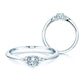 Verlobungsring Weißgold mit Diamanten zus. 0.21ct | GLORY - Trauringmacher München