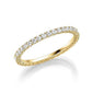 Vorsteckring Gelbgold in 750/- 18ct mit Diamanten zus. 0.53ct TW.VSI | ALTSTADT - Trauringmacher München