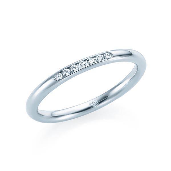 Vorsteckring Platin 600 mit Diamanten TM-1551-PT | SUNSHINE - Trauringmacher München