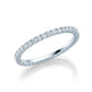 Vorsteckring Platin 950 mit Diamanten zus. 0.53ct TW.VSI | ALTSTADT - Trauringmacher München
