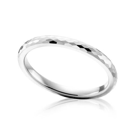 Vorsteckring in Weißgold 750/- 18ct massiv TM-1512-WG - Trauringmacher München