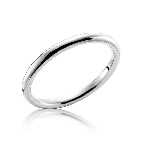 Vorsteckring in Weißgold 750/- 18ct massiv TM-1519-WG - Trauringmacher München