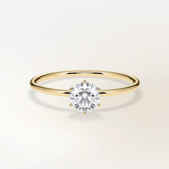 Verlobungsring Gelbgold 585 mit Diamant I EILEN