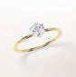 Verlobungsring Gelbgold 585 mit Diamant I EILEN