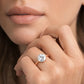Verlobungsring Rosegold 585 mit Diamant I EILEN