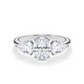 Verlobungsring Platin/- 950 mit Diamanten ins. 2.00ct