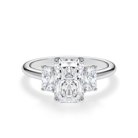 Verlobungsring Platin/-950 mit Diamanten ins. 3.00ct