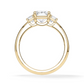 Verlobungsring Gelbgold/- 750 mit Diamanten ins. 3.00ct