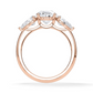 Verlobungsring Rosegold/-750 mit Diamanten ins. 3.00ct