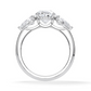 Verlobungsring Platin/-950 mit Diamanten ins. 3.00ct