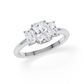 Verlobungsring Platin/-950 mit Diamanten ins. 2.00ct
