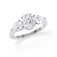 Verlobungsring Platin/- 950 mit Diamanten ins. 2.00ct