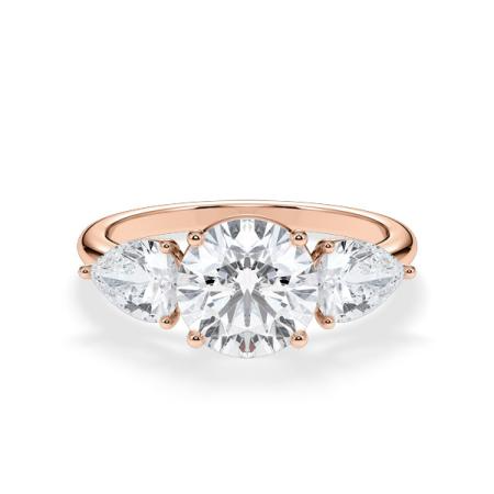Verlobungsring Rosegold/-750 mit Diamanten ins. 3.00ct