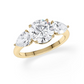 Verlobungsring Gelbgold/-750 mit Diamanten ins. 3.00ct