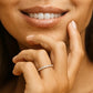 Vorsteckring ALTSTADT Gelbgold mit Diamanten zus. 0.50ct G.VS