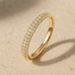 Vorsteckring DIAM Gelbgold mit Diamanten zus. 0.28ct G.VS