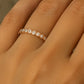 Vorsteckring FRIDRICH Rosegold mit Diamanten zus. 0.32ct G.Si