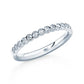 Vorsteckring FRIDRICH Platin mit Diamanten zus. 032ct G.Si