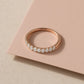 Vorsteckring MARIEN Rosegold Diamanten zus. 0.27ct G.VS