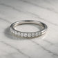 Vorsteckring MARIEN Platin mit Diamanten zus. 0.27ct G.VS