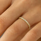Vorsteckring MIAMORE Gelbgold mit Diamanten zus. 0.32ct G.SI