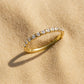 Vorsteckring MIAMORE Gelbgold mit Diamanten zus. 0.32ct G.SI