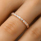 Vorsteckring MIAMORE Rosegold mit Diamanten zus. 0.32ct G.SI