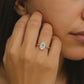 Verlobungsring Gelbgold 585 mit Diamant I OVAL