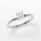 Verlobungsring Weißgold 585 mit Diamant I AMORE CUSHION