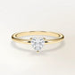 Verlobungsring Gelbgold 585 mit Diamant I AMORE HERZ