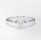 Verlobungsring Platin 950 mit Diamant I AMORE HERZ