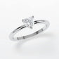 Verlobungsring Platin 950 mit Diamant I AMORE HERZ