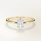 Verlobungsring Gelbgold 585 mit Diamanten I AMORE MARQUISE