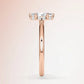 Verlobungsring Rosegold 585 mit Diamanten I AMORE MARQUISE