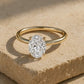 Verlobungsring Gelbgold 585 mit Diamant I AMORE OVAL