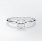 Verlobungsring Platin 950 mit Diamant I AMORE OVAL