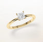 Verlobungsring Gelbgold 585 mit Diamant I AMORE PRINCESS