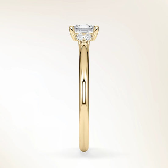 Verlobungsring Gelbgold 585 mit Diamant I AMORE PRINCESS