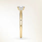 Verlobungsring Gelbgold 585 mit Diamant I AMORE PRINCESS