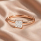 Verlobungsring Rosegold 585 mit Diamant I AMORE PRINCESS