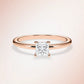 Verlobungsring Rosegold 585 mit Diamant I AMORE PRINCESS