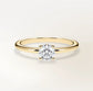 Verlobungsring Gelbgold 585 mit Diamant I AMORE