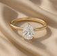 Verlobungsring Gelbgold 585 mit Diamant I AMORE TROPFEN