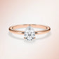 Verlobungsring Rosegold 585 mit Diamant I AMORE TROPFEN