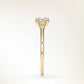 Verlobungsring Gelbgold 585 mit Diamanten I BELLA